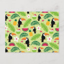 Recherche de oiseau toucan cartes postales Plage
