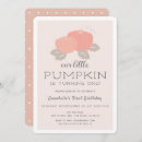 Recherche de de citrouille de fille anniversaire invitations Automne