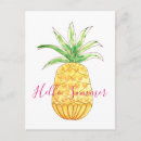 Recherche de ananas jaune cartes postales Tropical