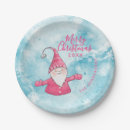 Search for christmas gnome paper plates Blue