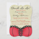 Recherche de corset rouge invitations Moderne