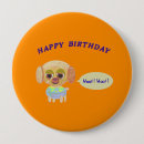 Search for happy birthday orange buttons Cute