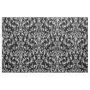 Search for black damask fabric Vintage