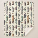 Search for fish pattern blankets Salmon