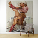Search for vintage cowgirl art Rodeo