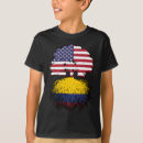 Recherche de fierté colombienne tshirts Drapeau de la colombie