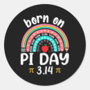 Search for funny algebra stickers Pi day math