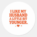Search for husband wife stickers Retro