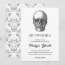 Recherche de éffrayant invitations Noir et blanc
