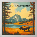 Search for vintage national park posters Retro travel