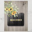 Search for dividers recipe cards Rustic