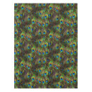 Search for peacock feather tablecloths Colourful
