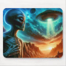 Search for aliens creatures mousepads Space