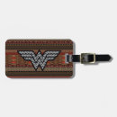 Search for wonder woman luggage tags Tribal pattern