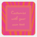 Search for orange stripe stickers Colourful