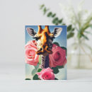 Search for funny giraffes postcards Zoo animals