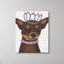 Search for chihuahua dog canvas prints Steampunk