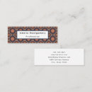 Search for flower shape business cards Abstract