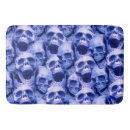 Search for skull bath mats Blue