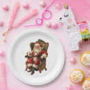 Search for retro paper plates Red