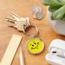 Search for happy face keychains Smile