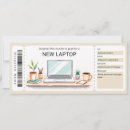 Recherche de ordinateur portable invitations Aquarelle