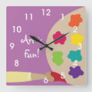Search for paint palette clocks Paintbrush