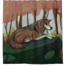 Search for wolves shower curtains Animals
