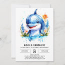 Search for sea life birthday invitations Whimsical