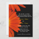 Search for gerbera daisy invitations Orange