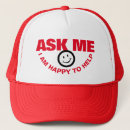 Recherche de heureuse casquettes Rouge