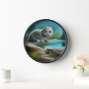 Search for otter clocks Cute