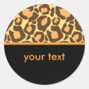 Search for leopard print design stickers Pattern