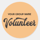 Search for group name stickers Volunteer
