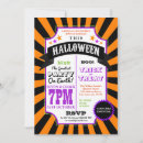 Search for carnival halloween invitations Circus