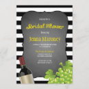 Search for grapes bridal shower invitations Rustic
