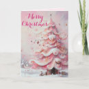 Search for whimsy christmas cards Pink