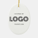 Search for company logo ornaments Branded
