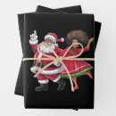 Search for african american santa wrapping paper Xmas