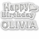 Recherche de happy birthday autocollants Nom