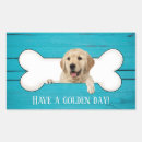 Search for dog bone stickers Golden retriever