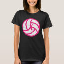 Search for breast cancer awareness volleyball tshirts Pink