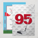 Search for 95th birthday invitations Red