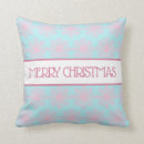 Search for pastel christmas pillows Snowflakes