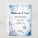 Search for sea life invitations Whimsical