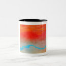 Recherche de bleu cyan tasses Abstrait