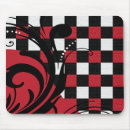 Recherche de damier noir et blanc tapis souris Élégant