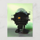 Recherche de robot mignon cartes postales Fi sci