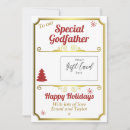 Search for for godfather christmas cards Godparent