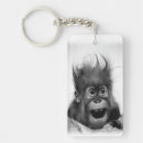 Search for orangutan keychains Cute